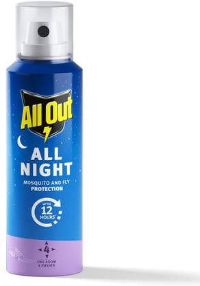 All Out All Night Mosquito Killer Spray, 12 Hours protection, Lasts 60 Nights