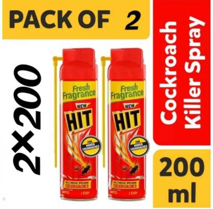 Hit Fresh Fragrance Kills Disease Spreading COCKROACHES (Pack of 2)