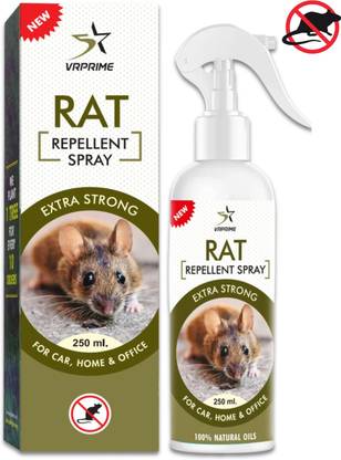 VRPRIME Rat Repellent Spray For Cars,Home & Office | 100% Natural & Harmless to Humans