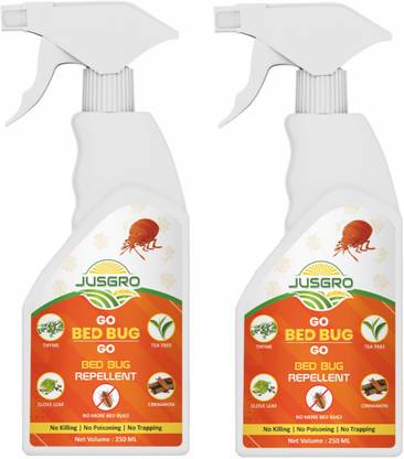 JusGro Bed Bug Repellent and Killer Spray (250 ml)
