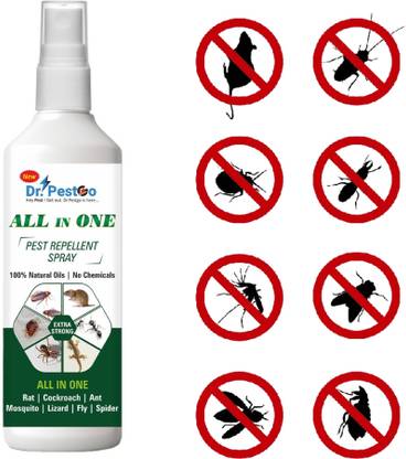 Dr.PestGo Ant, Cockroach, Rat, Lizard, BedBugs, Spider Pest Repellent Control spray