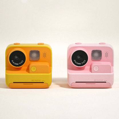 MANTH 108 Kids Video Camera Abs Silicone Kids 32G Memory Card Pisa Leaning Tower Type Instant Camera