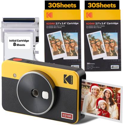KODAK Mini Shot 2 Retro 2.1" X 3.4" (60 Sheet Bundle) Instant Camera