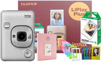 Fujifilm Instax Instax Mini LiPlay Hybrid (with instax film 10 shots) Instant Camera