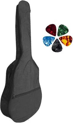 IMAGINEA 41 Inch Acoustic Guitar Bag for Guitar, Padded Cover Gig Bags with Belt & 5Picks Electric Guitar Bag