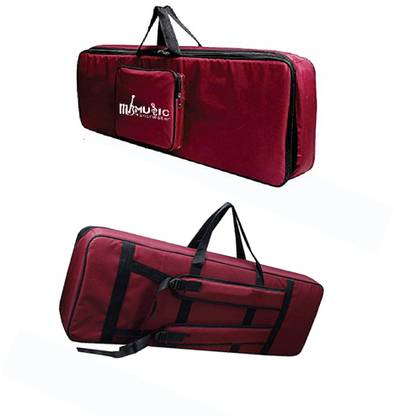 Standzo Keyboard Bag for Casio CTK 240, CTK 245 with Front Pocket - Red Keyboard Bag