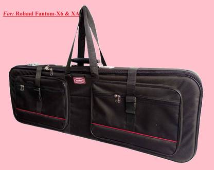 MALAV Roland Fantom-XA, Fantom-X6 Synthesizer Bag of Steel Plated Frame Keyboard Bag