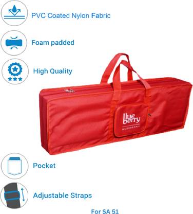 BLUEBERRY KB10 Red Bag For Casio SA 51 Keyboard, Keyboard Bag