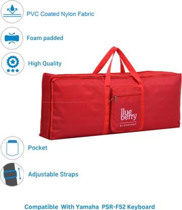 BLUEBERRY KB-40 Red Bag For Yamaha PSR-F52 Keyboard, Keyboard Bag