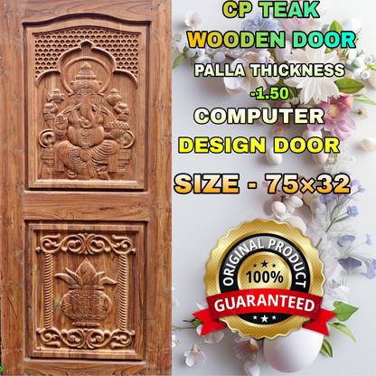 Maawooden CP TEAK GANESH DESIGN WOODEN DOOR Interior Door