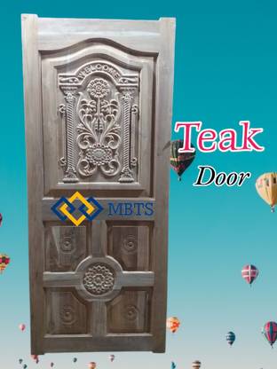 MAA BASHUMATA TEAK WELCOME 5Panel Interior Door