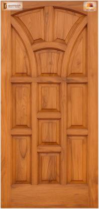 sunlol Wooden Door| Sunlit Teak | Teakwood | (81*38) inch Interior Door