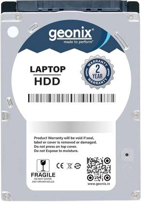 GEONIX Laptop Hard Disk 500 GB Laptop Multicolor SATA Internal Hard Disk Drive (HDD) (GXLHDD500GBL)