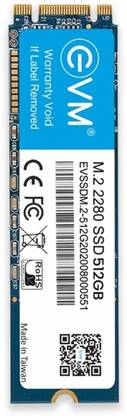 EVM M.2 2280 512 GB Laptop GREEN/WHITE M.2 Internal Solid State Drive (SSD) (M.2 2280 512GB SSD)