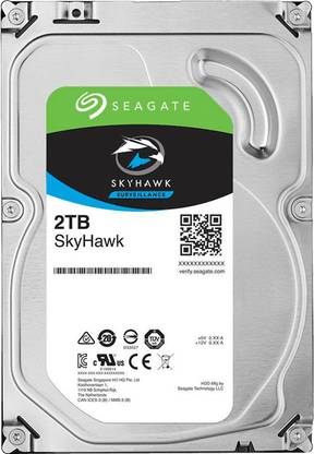 Seagate SKYHAWK 2 TB Surveillance Systems Internal Hard Disk Drive (HDD) (ST2000VX015)