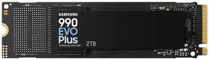 Samsung 990 EVO Plus 2 TB Desktop Black PCIe NVMe Internal Solid State Drive (SSD) (MZ -V9S2T0BW)