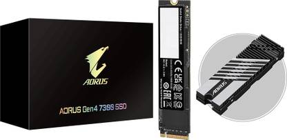 GIGABYTE 7300 1 TB Desktop, Laptop, All in One PC's, Servers Black PCIe NVMe Internal Solid State Drive (SSD) (AG4731TB)