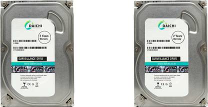 C Computer harddrive 500 GB Desktop White SATA Internal Hard Disk Drive (HDD) (500GB Harddisk pack of 2)