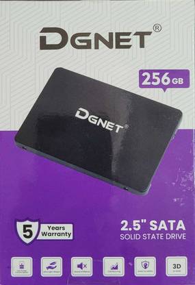 DGNet 6GB 256 GB All in One PC's, Desktop, Laptop Black SATA Internal Solid State Drive (SSD) (256 SATA SSD)