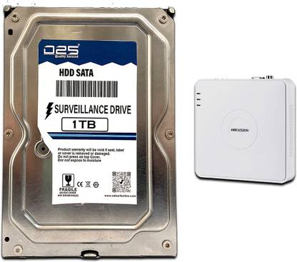 D25 Video 1TB Hard Disk for HIKVISION DS-7108HGHI-K1 8 Channel HD CCTV DVR 1 TB Surveillance Systems Silver SATA Internal Hard Disk Drive (HDD) (1TB Hard Disk for CCTV Camera DVR | 2 Years Warranty)