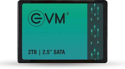 EVM EVM25 2 TB All in One PC's, Desktop, Laptop Black SATA Internal Solid State Drive (SSD) (EVM25/2TB)