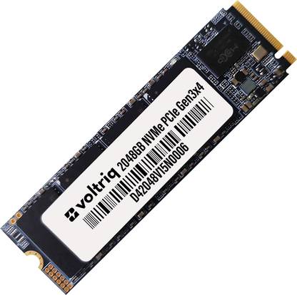 Voltriq NVMe 2 TB Desktop, Laptop Internal Solid State Drive (SSD) (D42048V15N0006)