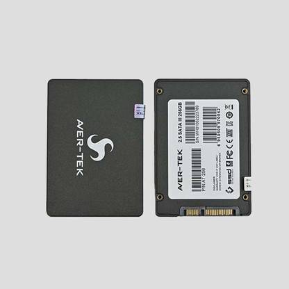 Avertek SATA 256 GB Desktop, Laptop, Servers Black SATA III Internal Solid State Drive (SSD) (256GB SSD)