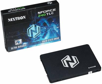 Nextron NFORCE 240 GB Laptop Black SATA Internal Solid State Drive (SSD) (NFORCE 240Gb TLC SSD)