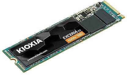 kioxia EXCERIA G2 NVMe SSD M.2 2280 PCIe GEN 3x4 500 GB All in One PC's, Desktop, Laptop, Network Attached Storage, Servers Orange PCIe NVMe Internal Solid State Drive (SSD) (LRC20Z500GG8)
