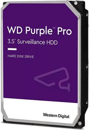 WD Purple Pro 8 TB Surveillance Systems Purple SATA Internal Hard Disk Drive (HDD) (WD8001PURP)