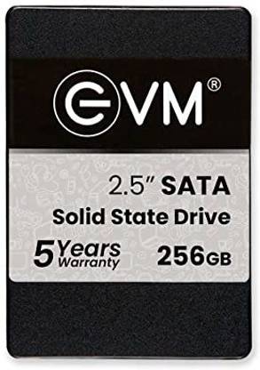 EVM SSD 256 GB Desktop, Laptop Black SATA Internal Solid State Drive (SSD) (256GB)