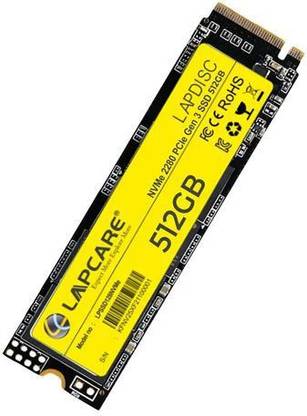 LAPCARE GEN3 512 GB Laptop Black PCIe NVMe Internal Solid State Drive (SSD) (LAPDISC)