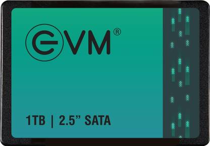 EVM SATA 1 TB All in One PC's, Laptop, Desktop BLACK-GREEN SATA Internal Solid State Drive (SSD) (1TB SSD 2.5" INCH SATA)