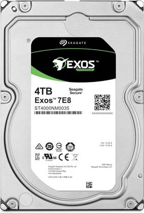 Seagate Server Enterprise, Surveillance systems 1 TB Network Attached Storage, Servers Silver SATA Internal Hard Disk Drive (HDD) (ST1000NM0008)