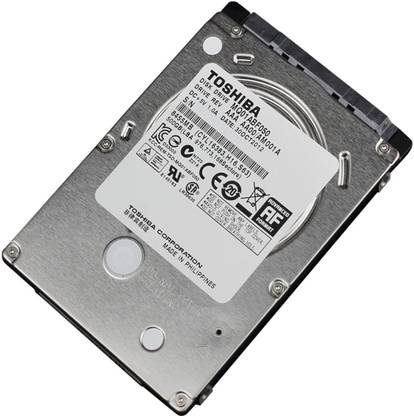 TOSHIBA SAP 500 GB Laptop White, Silver SATA Internal Hard Disk Drive (HDD) (MQ01ABPG)