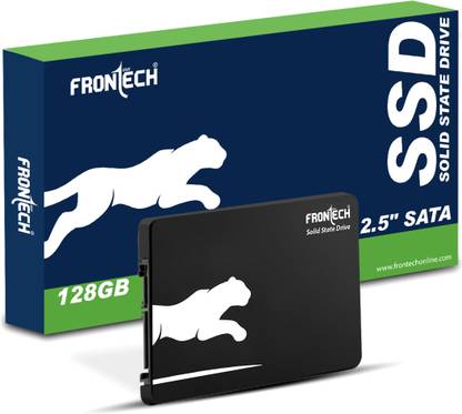 Frontech Internal SSD 128 GB All in One PC's, Desktop, Laptop, Surveillance Systems Black SATA III Internal Solid State Drive (SSD) (SSD-0047)