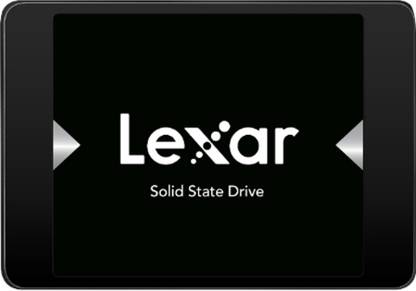 Lexar NS10 Lite 120 GB Laptop, Desktop Black SATA III Internal Solid State Drive (SSD) (LNS10LT-120BCN)