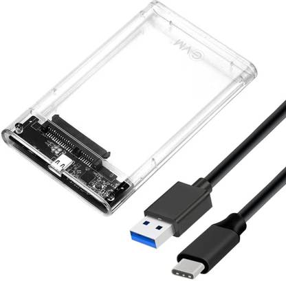 EVM SATA SSD Casing support upto 4 TB All in One PC's Transparent SATA Internal Solid State Drive (SSD) (ESC/TP02)