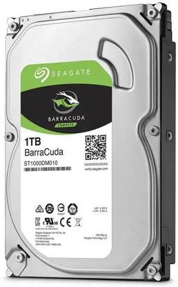 Seagate RE4 1 TB Desktop, Surveillance Systems, Network Attached Storage, Servers, All in One PC's Grey, black SATA Internal Hard Disk Drive (HDD) (ST1000DM010)
