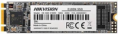 HIKVISION E100N M.2 SSD 128 GB Laptop, Desktop Black M.2 Internal Solid State Drive (SSD) (E100N)