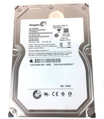 Seagate Sata Best Quality 1 TB Desktop Silver SATA Internal Hard Disk Drive (HDD) (1000 GB)