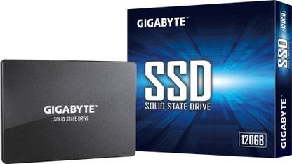 GIGABYTE Black 120 GB Laptop, Desktop Internal Solid State Drive (SSD) (GP-GSTFS31120GNTD)