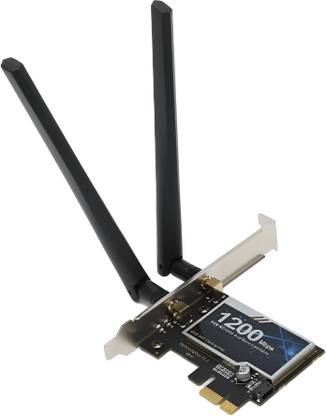 Techsync WiFi 6 PCIe Network Card with Bluetooth 4.0 – 1200Mbps 2.4/5G Wireless Adapter PCE-AC1800 PCI Wireless Adapter Internal Modem