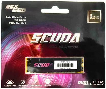 Starlite 128GB NVMe SSD Internal Optical Drive