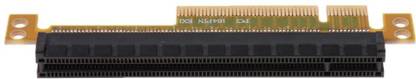 Calandis PCI Express Riser Card PCI-E x8 to x16 Slot Adapter Converter Board Express Riser Card Internal Optical Drive