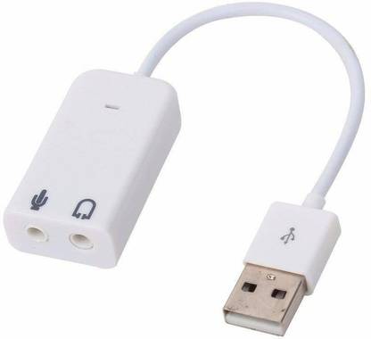 VibeX 7.1 Channel USB Audio Adapter with Mic-F4 7.1 Channel USB Audio Adapter with Mic-F4 Sound Card