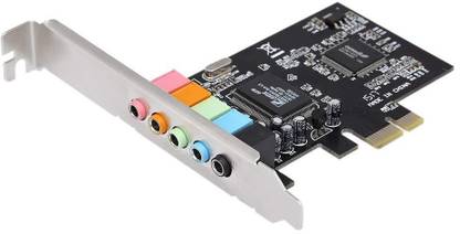 Tobo PCI-E Audio Sound Card Desktop CMI8738 5.1 Multichannel Sound Card TD-749PC Card SPDIF Internal Sound Card