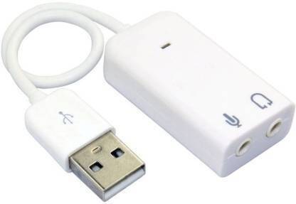 DEVBHOOMI USB Sound Card usb sound card Internal Sound Card