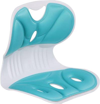 BHAJANSHREE Ergonomic Posture Correcting Chair Waist & Back Support for Desk, Office, Home Foldable Plastic Inversion Chair