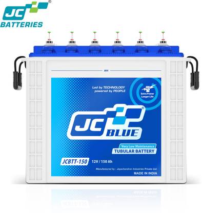 JC Batteries 36 Months Warranty Tubular Inverter Battery